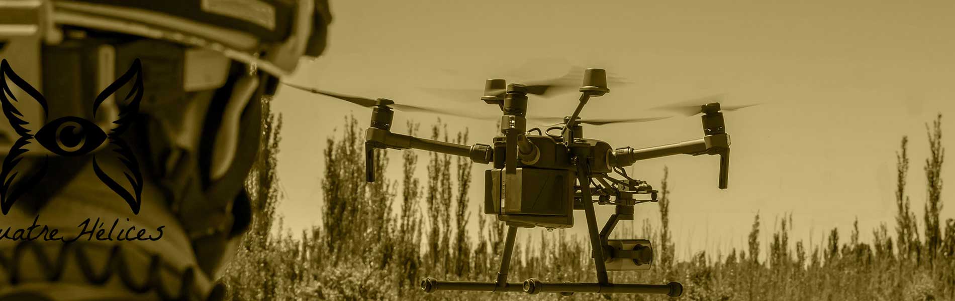 Drone+pilote