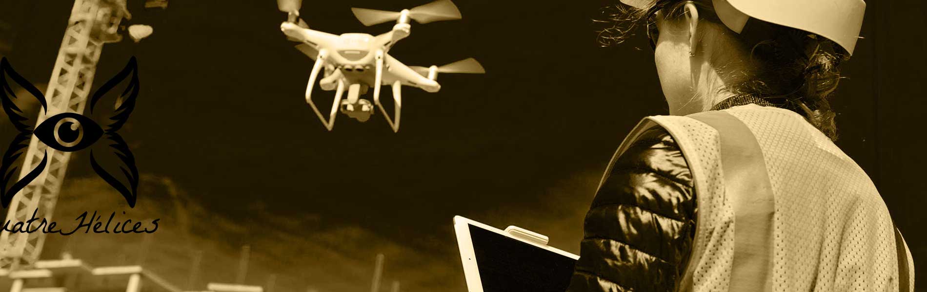 Inspection toiture drone