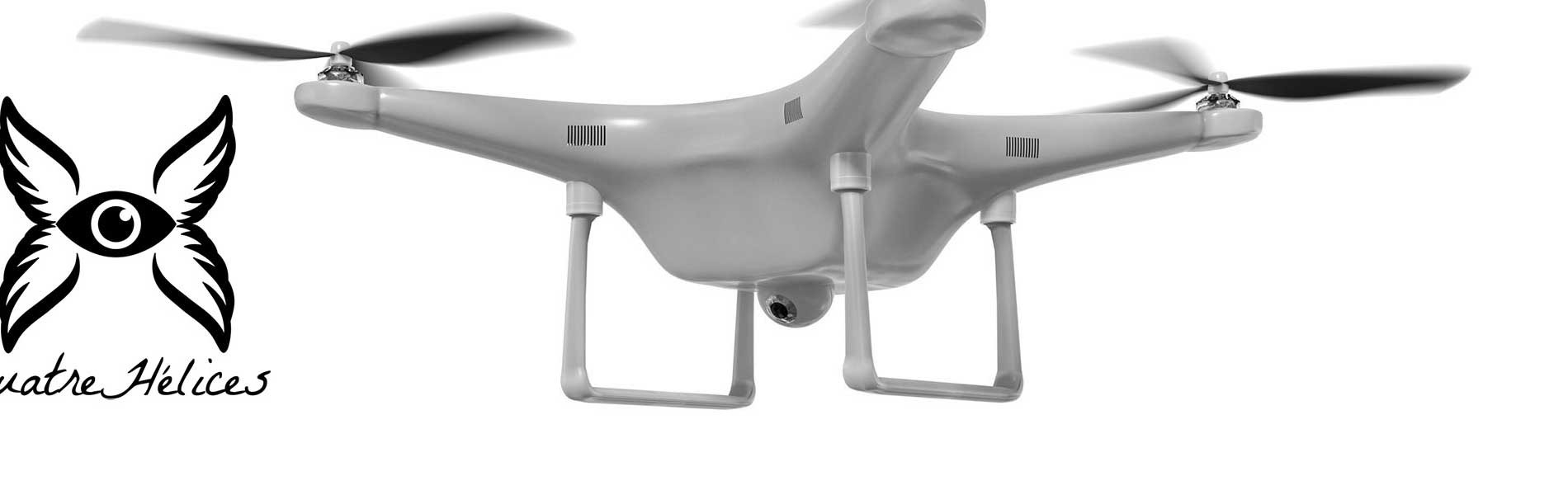 Vue du ciel drone
