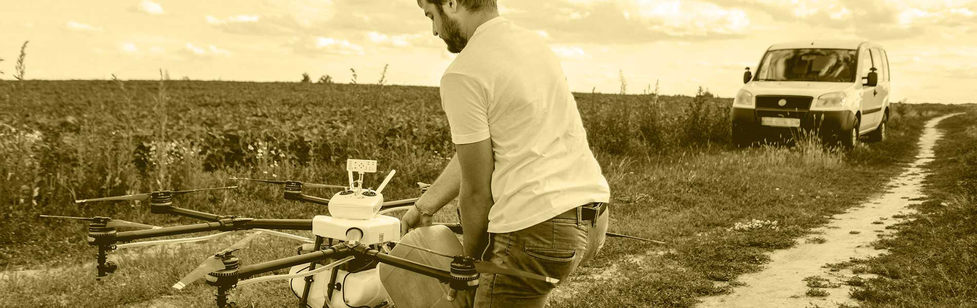 Photo aerienne drone