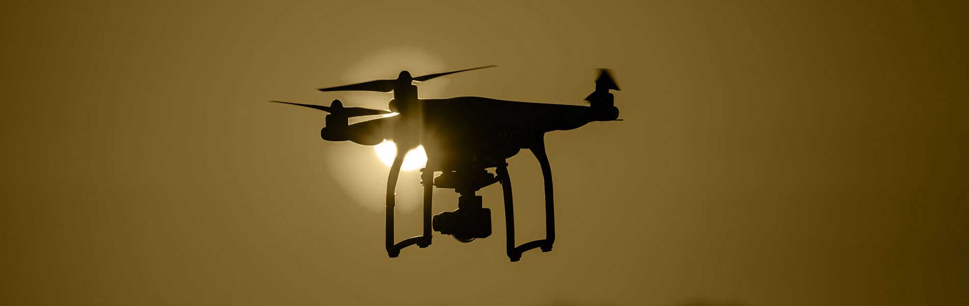 Vue du ciel drone