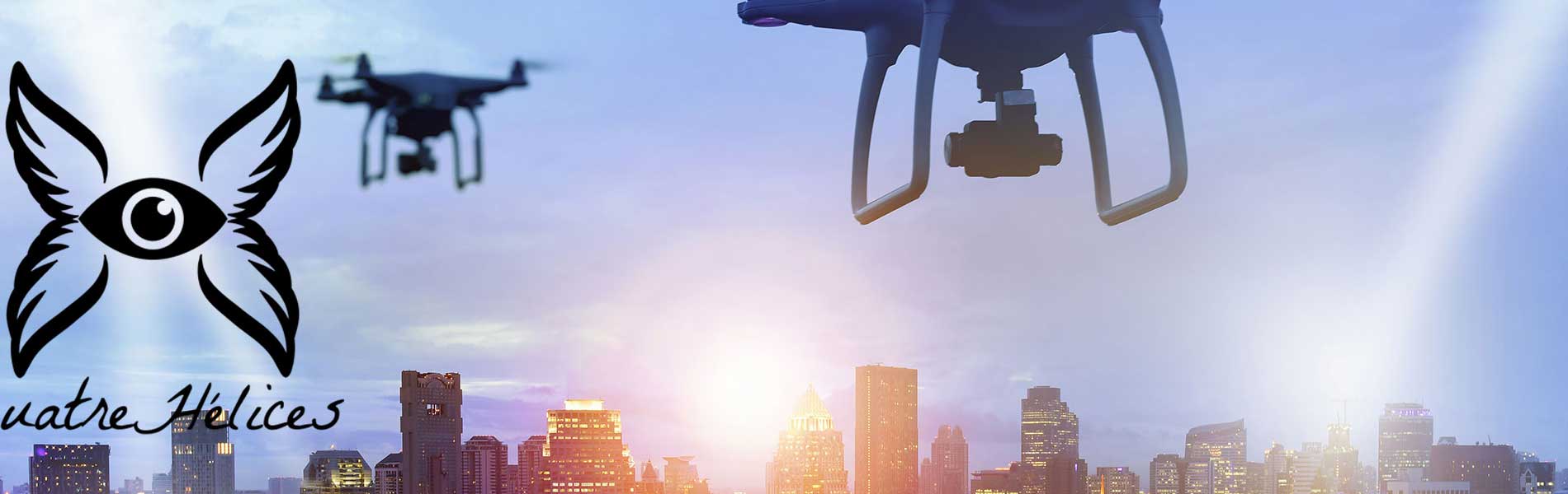 Vue du ciel drone