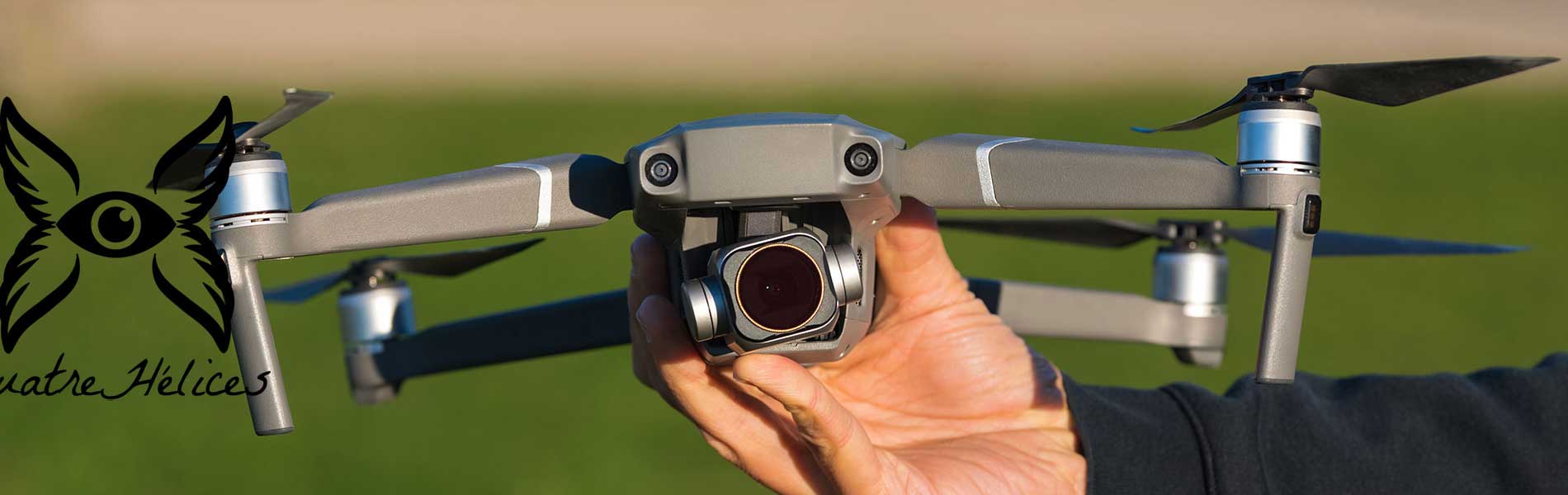 Vue du ciel drone