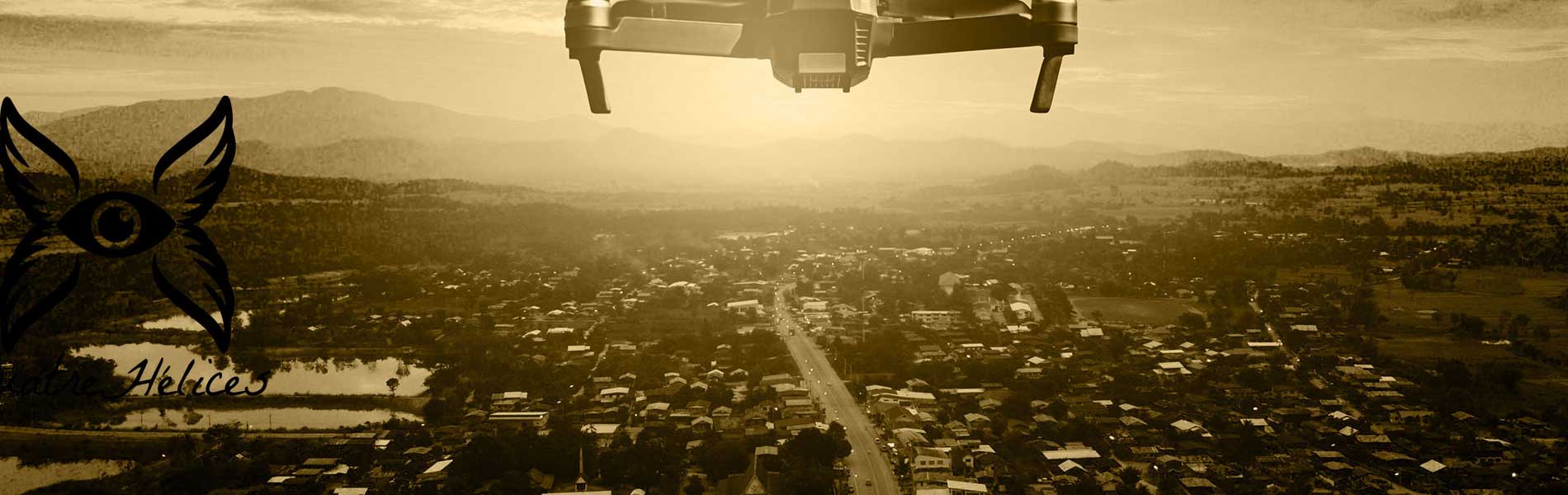 Photo aerienne drone