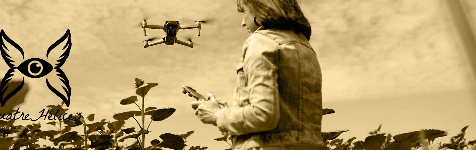 Photo aerienne drone