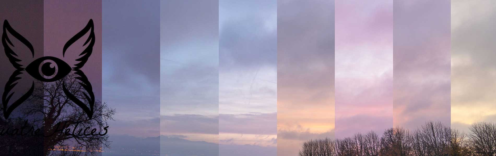 Vue aerienne de sa maison