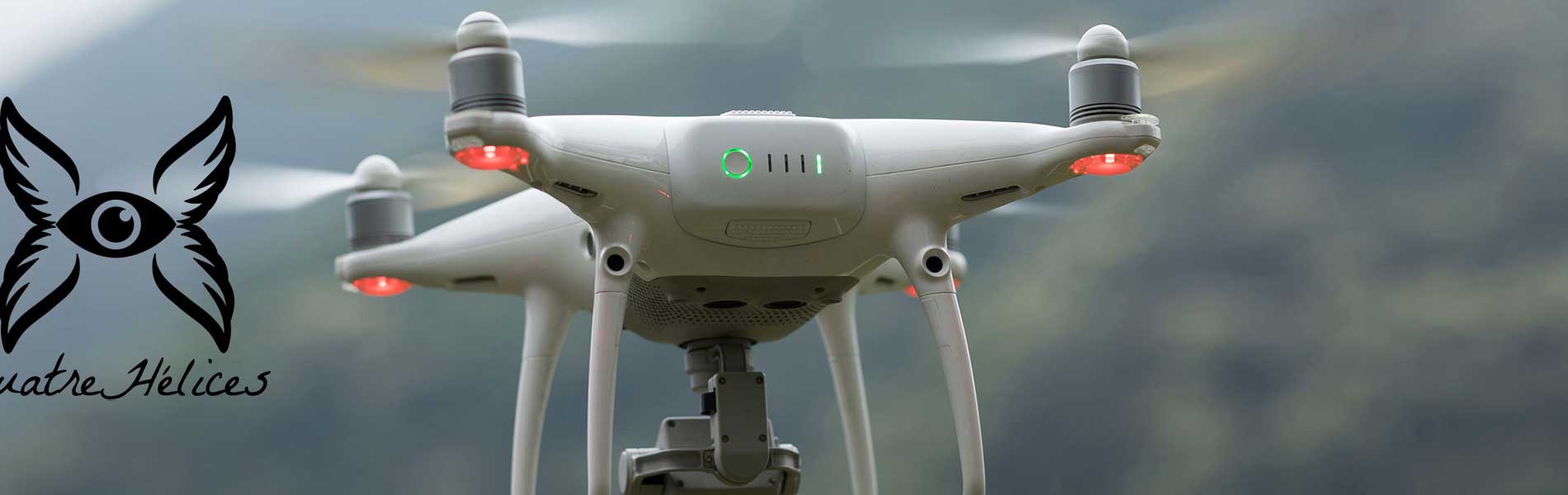 Vue du ciel drone