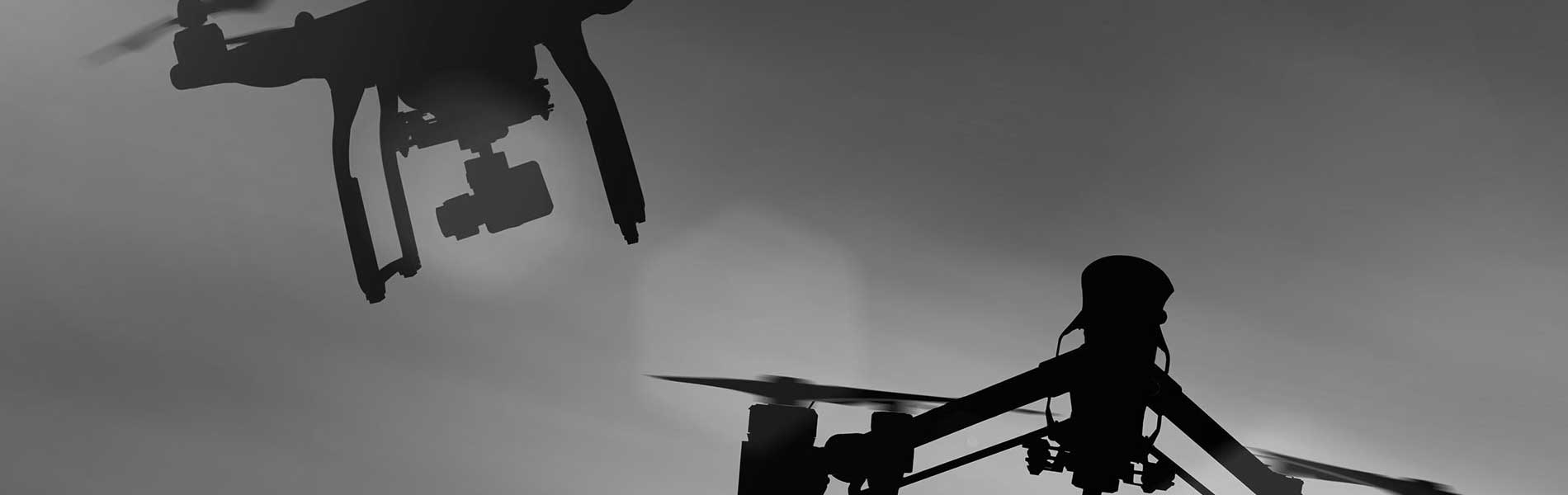 Vue du ciel drone