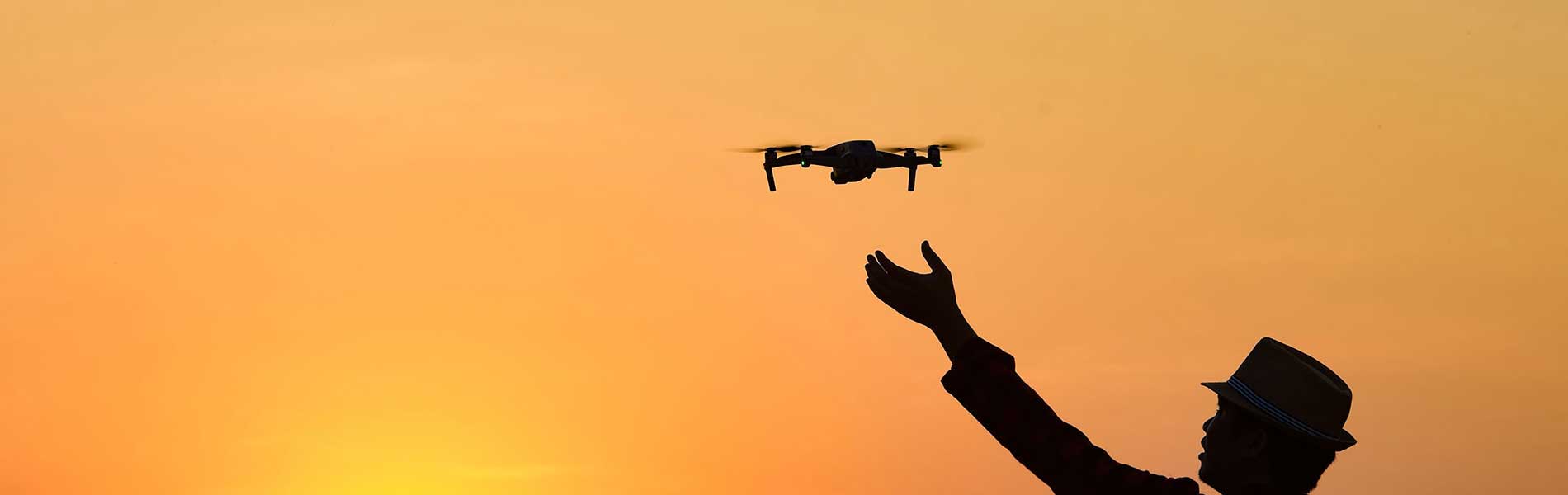 Vue du ciel drone