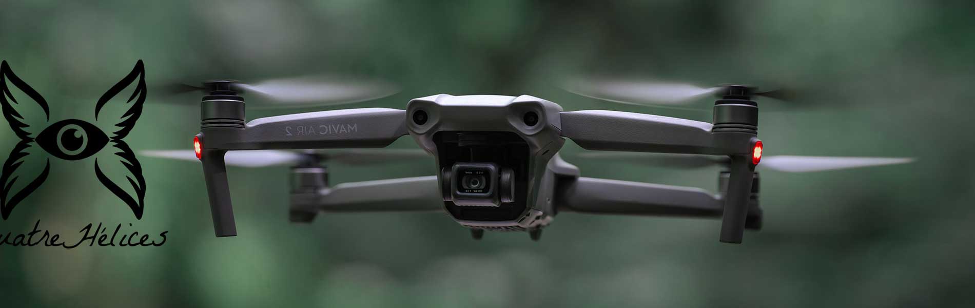 Vue du ciel drone