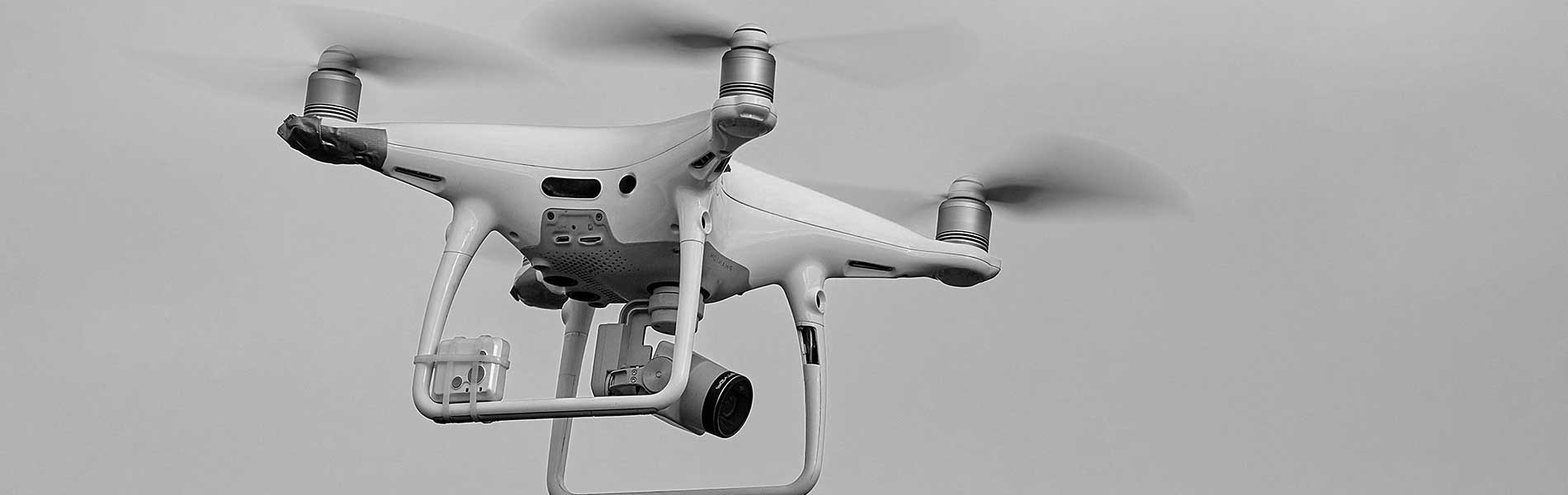 Vue du ciel drone