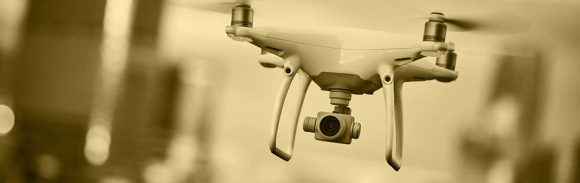 Vue du ciel drone