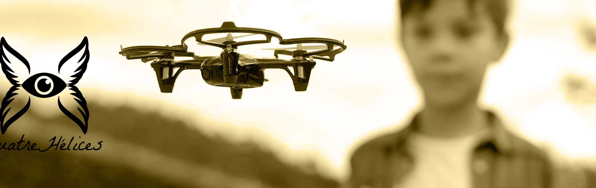 Vue du ciel drone