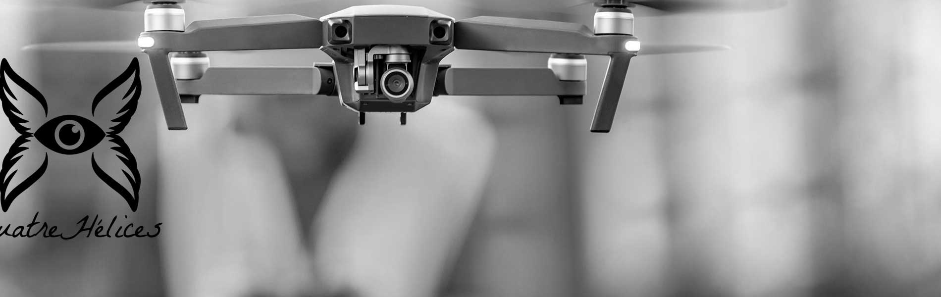 Vue du ciel drone
