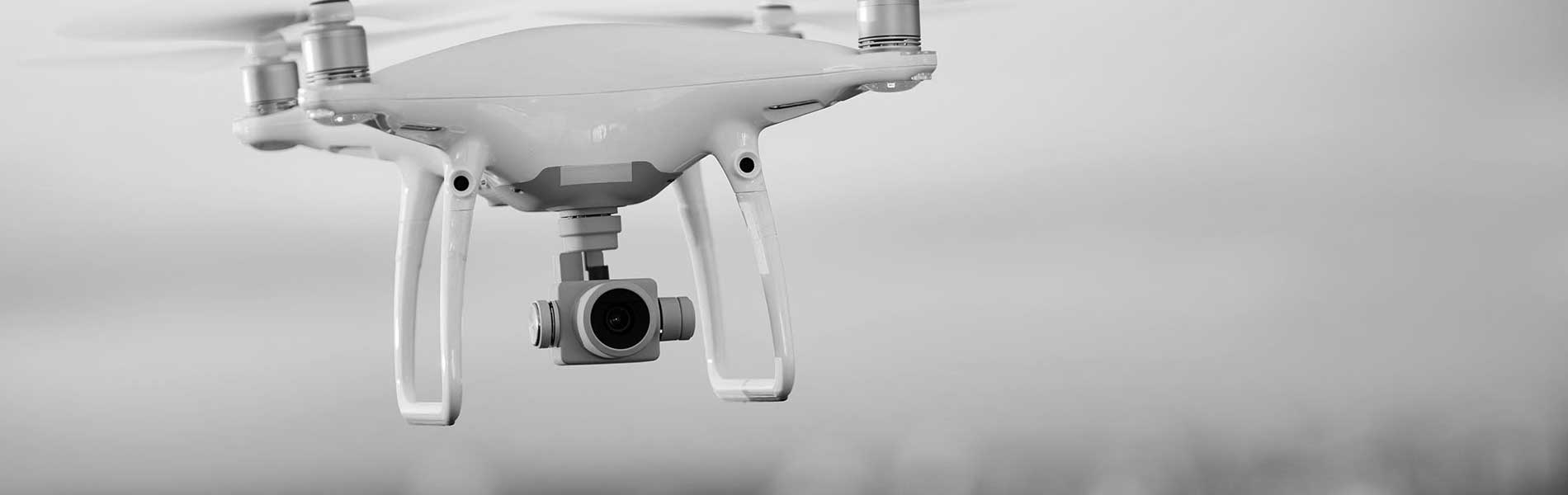 Vue du ciel drone