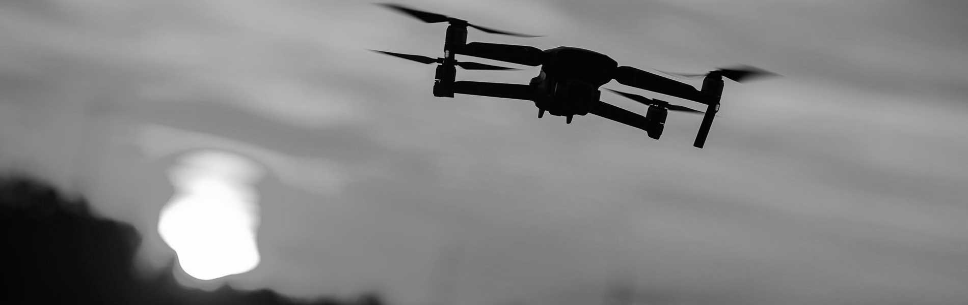 Vue du ciel drone