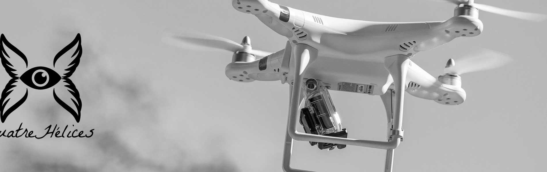 Vue du ciel drone