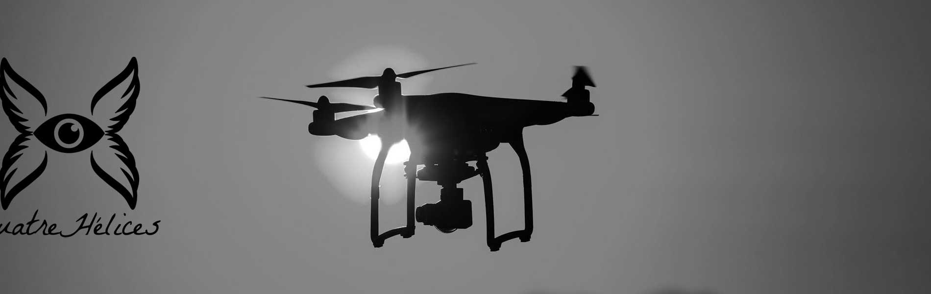 Vue du ciel drone