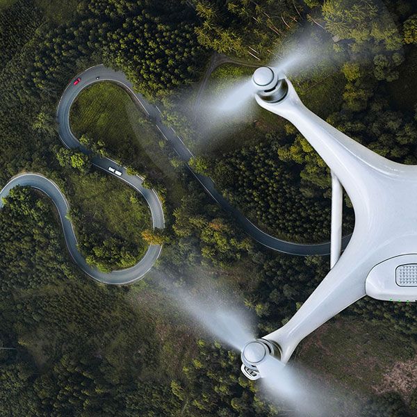Drone suivi chantier