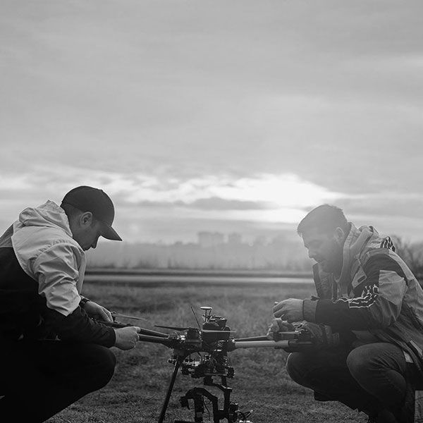 Drone suivi de chantier