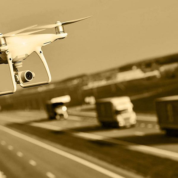 Suivi de chantier par drone