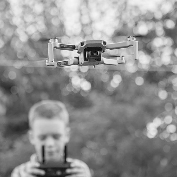 Time lapse chantier drone