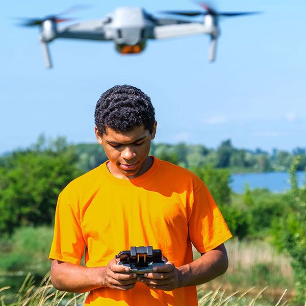 Suivi chantier drone