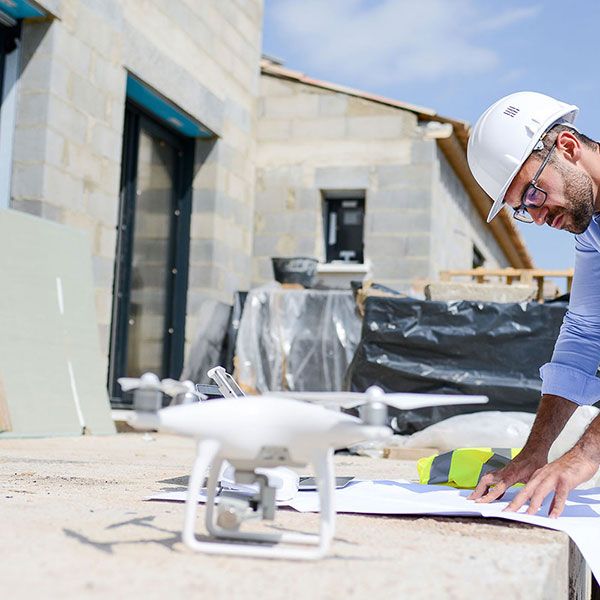 Photo chantier drone