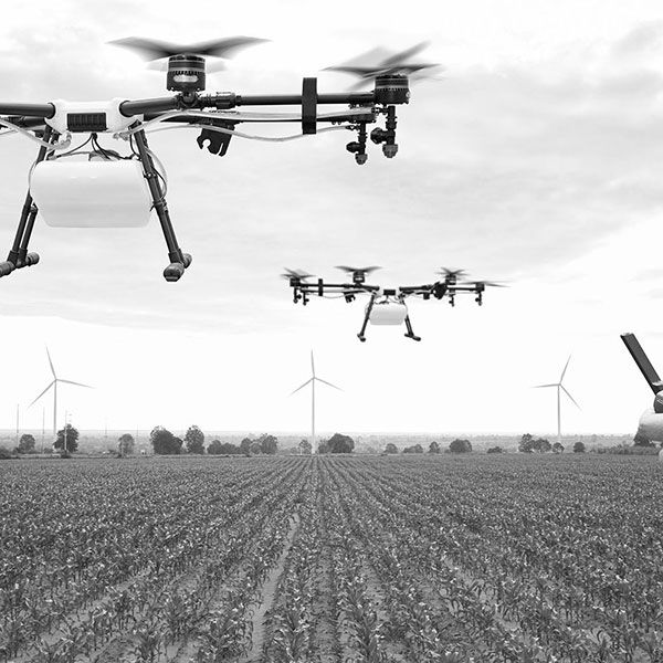 Time lapse chantier drone