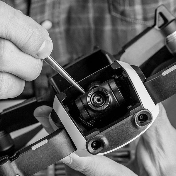Time lapse chantier drone