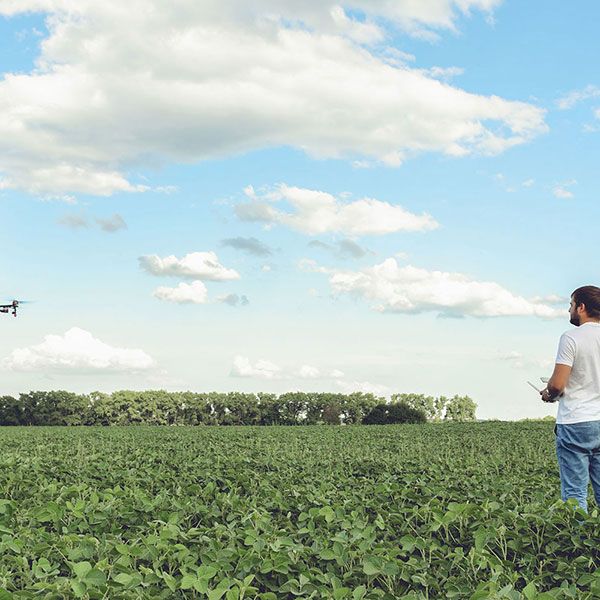 Suivi de chantier par drone