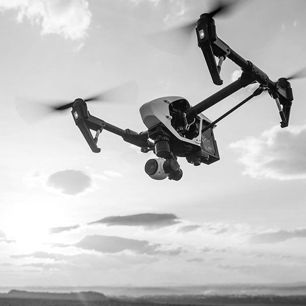Drone surveillance chantier