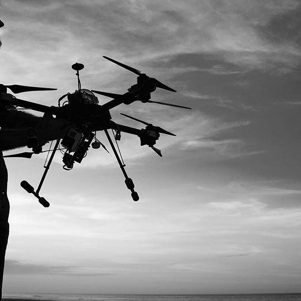 Drone suivi de chantier