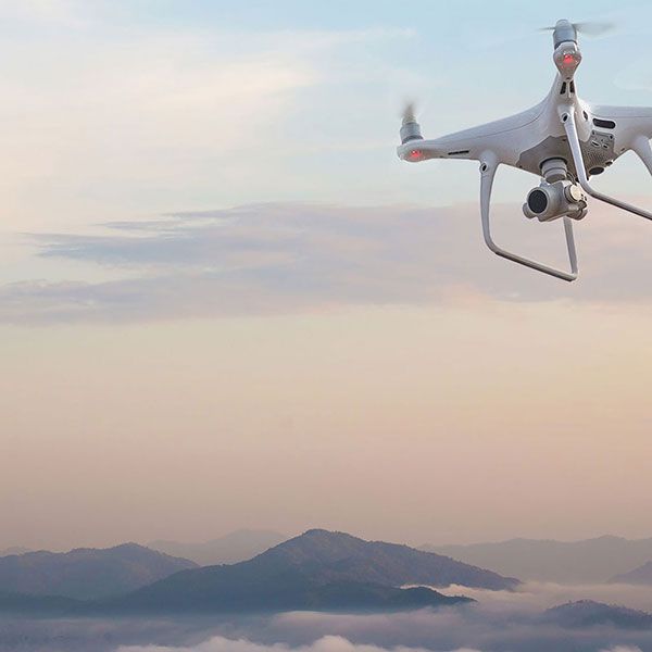 Drone suivi de chantier