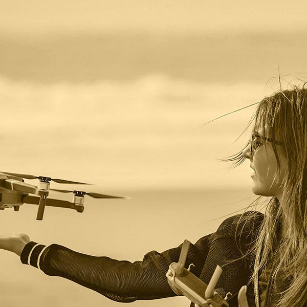 Drone suivi de chantier