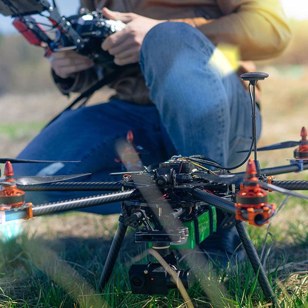 Drone suivi de chantier