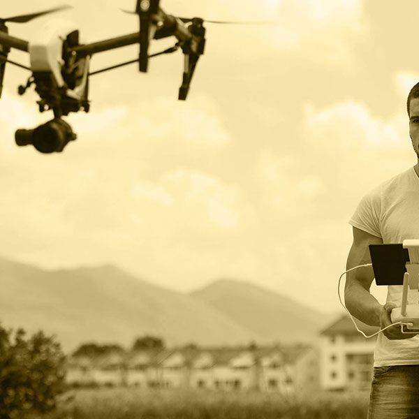 Suivi chantier drone