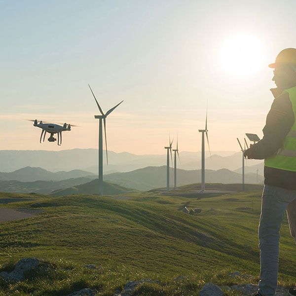 Drone suivi chantier