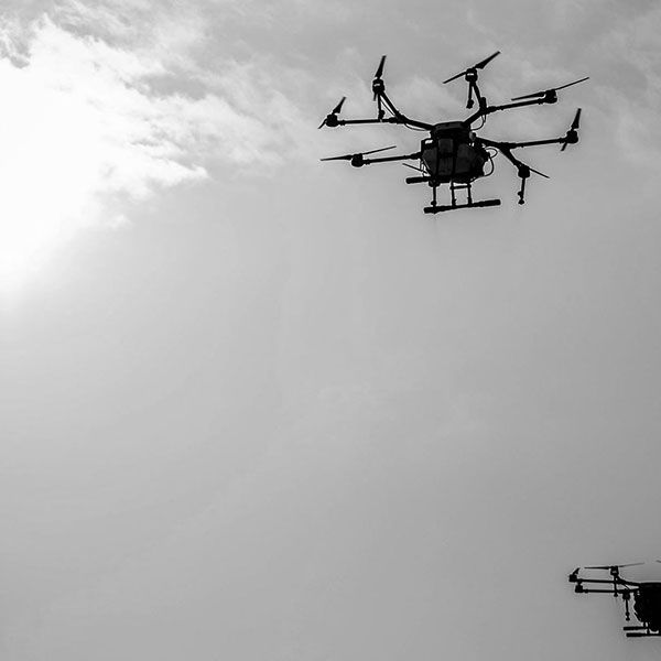 Photo chantier drone