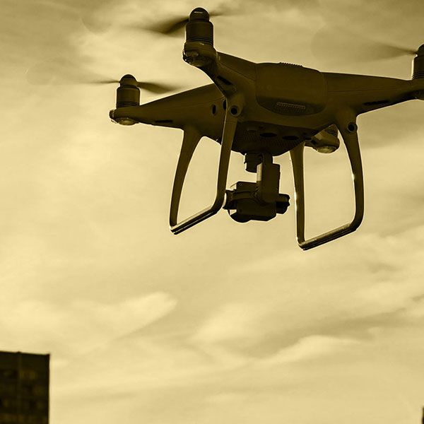 Suivi de chantier par drone