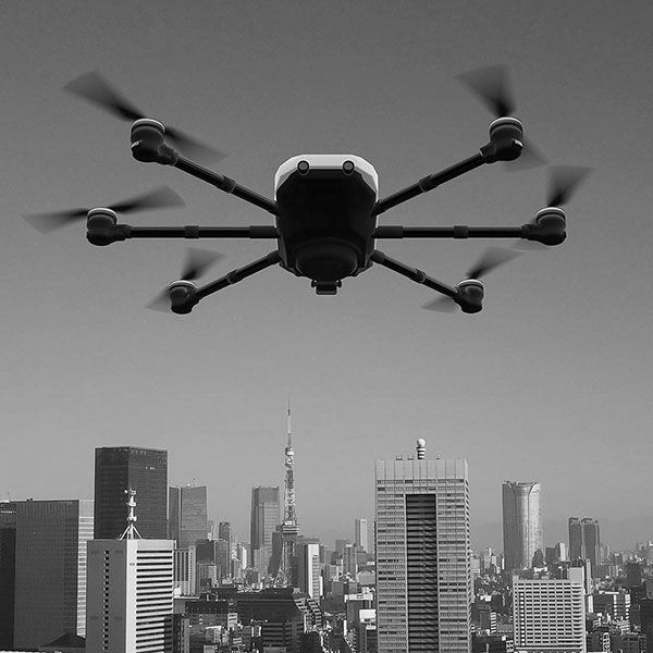 Time lapse chantier drone