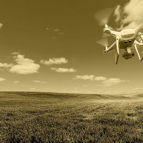 Drone surveillance chantier