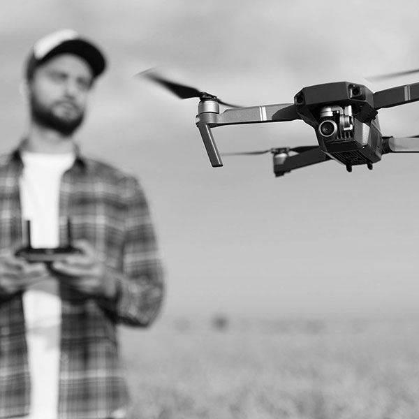 Photo chantier drone