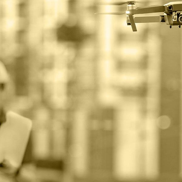 Suivi de chantier par drone