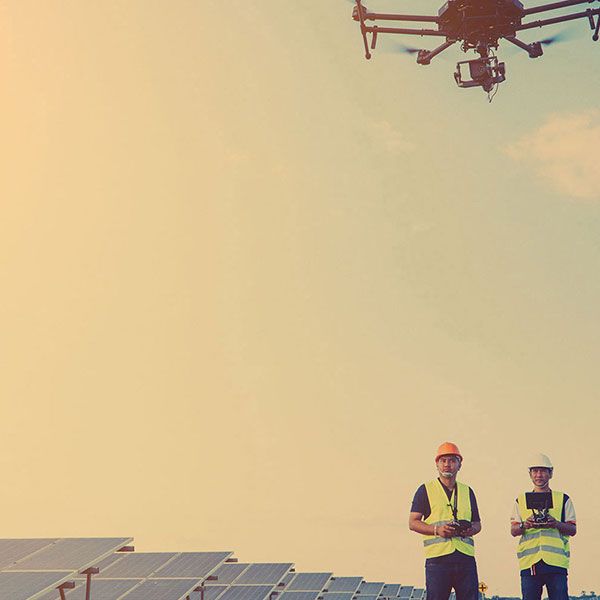 Relevé drone