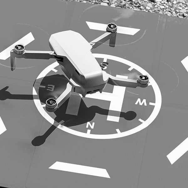 Drone surveillance chantier