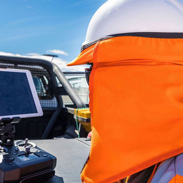 Suivi chantier drone