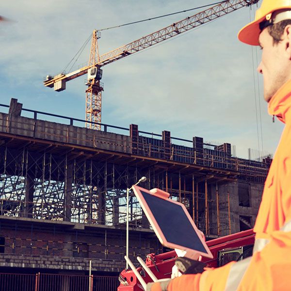 Suivi de chantier par drone