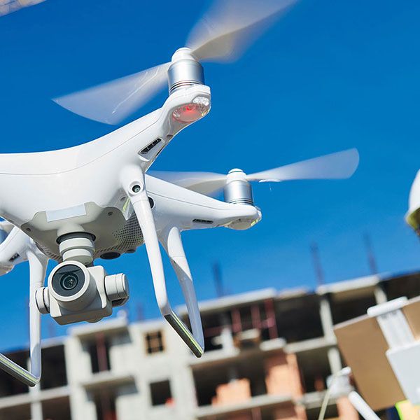 Photo chantier drone