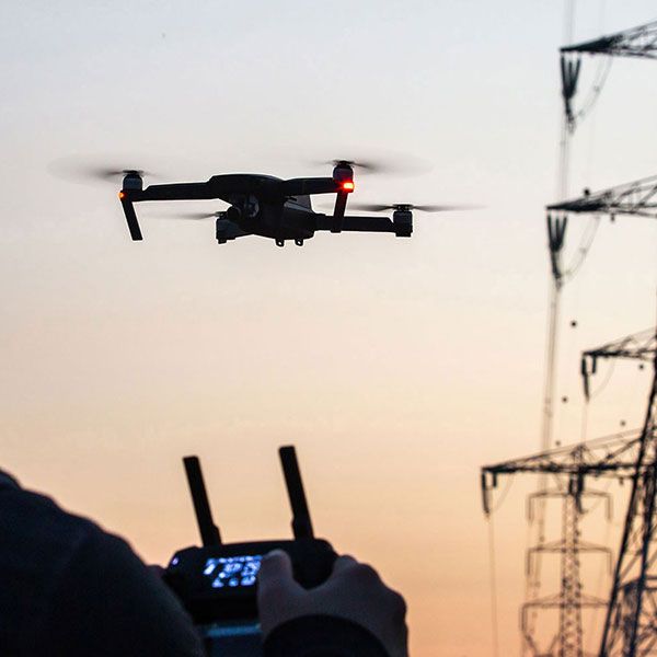 Drone suivi de chantier